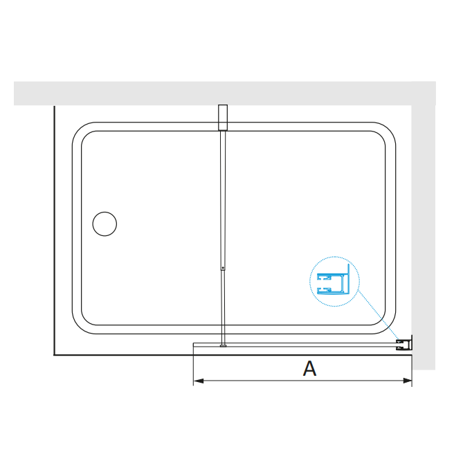 Шторка на ванну RGW SC-051B (900, Прозрачное)