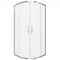 Душевой уголок Bravat Stream 90x90 BS090.1203S профиль Хром стекло прозрачное