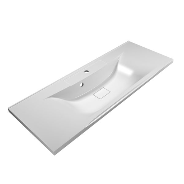 Раковина Florentina Прима 120 см 10.010.01200.001, белая