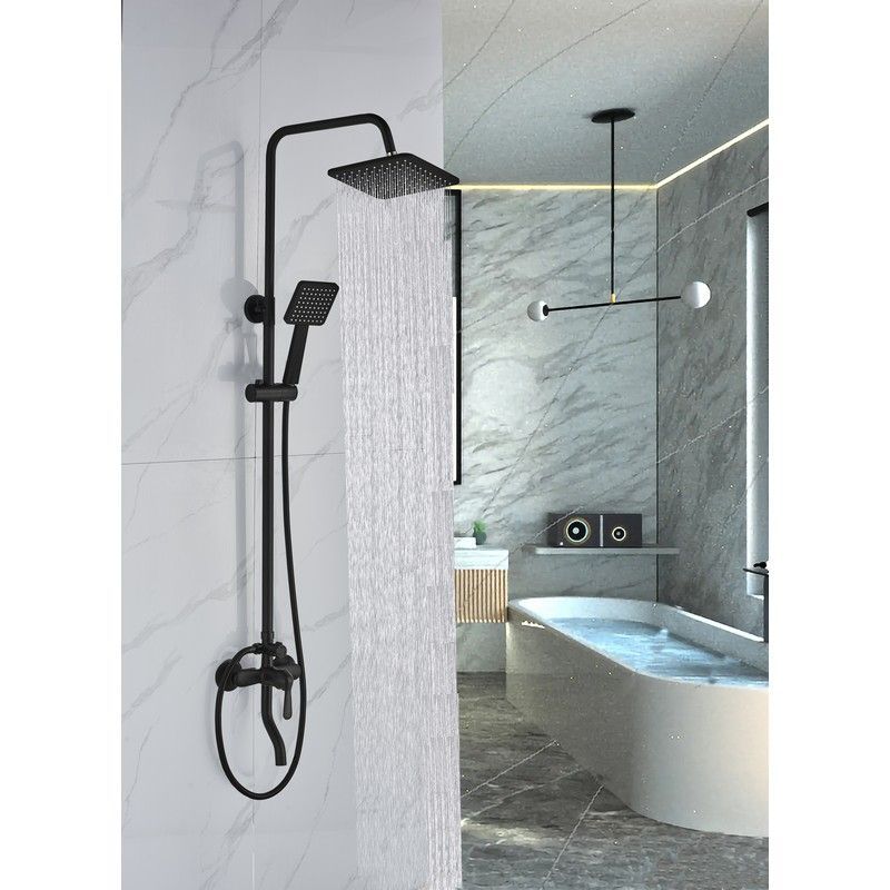 Стойка ECO Quadro Black душевая BOCH MANN BM8427 Стойка ECO Quadro Black душевая BOCH MANN BM8427