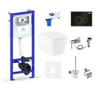 Комплект 10 в 1 Lavinia Boho Aveo Rimless 75110716, премиум с пластиковой клавишей