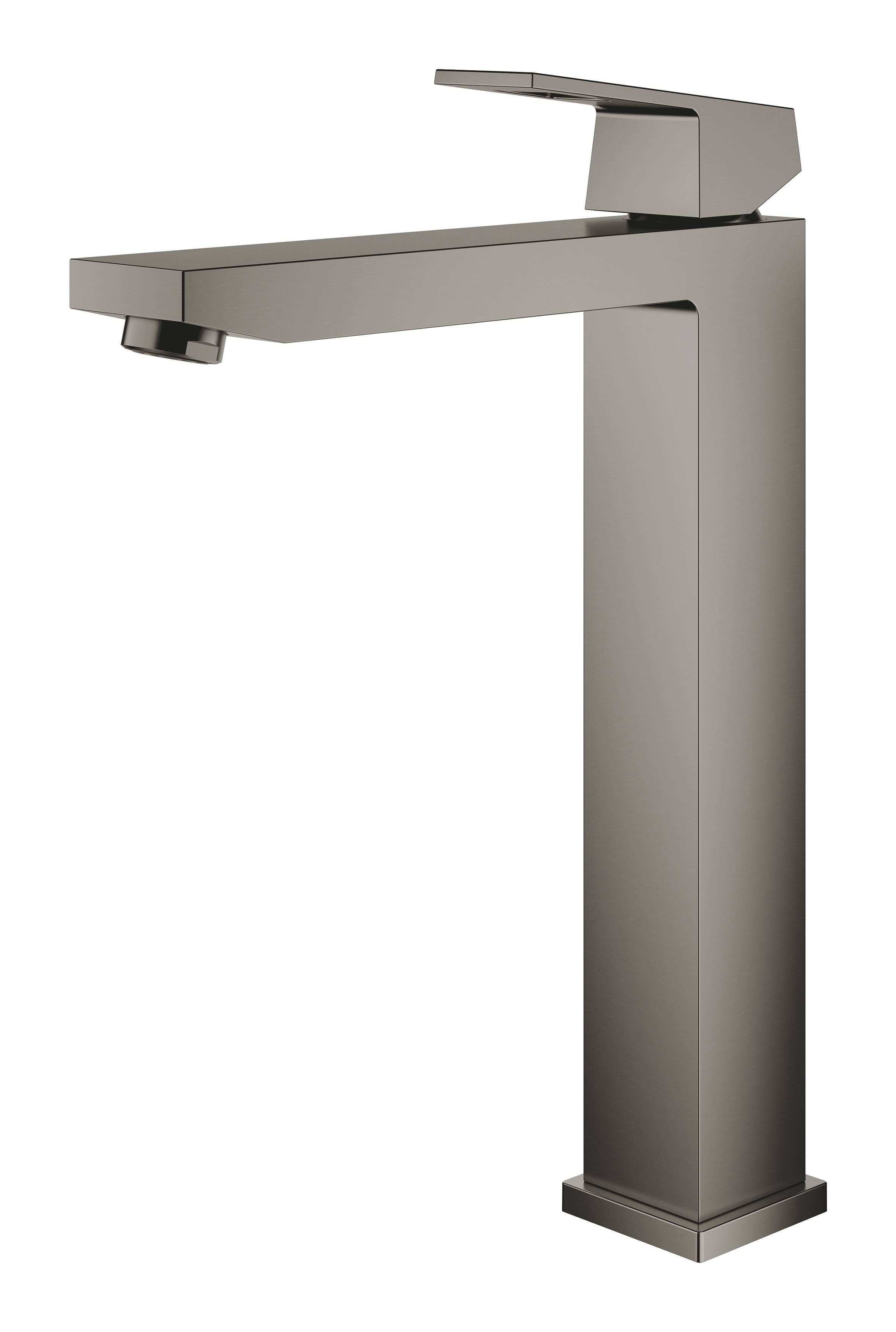 Смеситель однорычажный для раковины GROHE Eurocube, темный графит матовый (23406AL0) Смеситель однорычажный для раковины GROHE Eurocube, темный графит матовый (23406AL0)