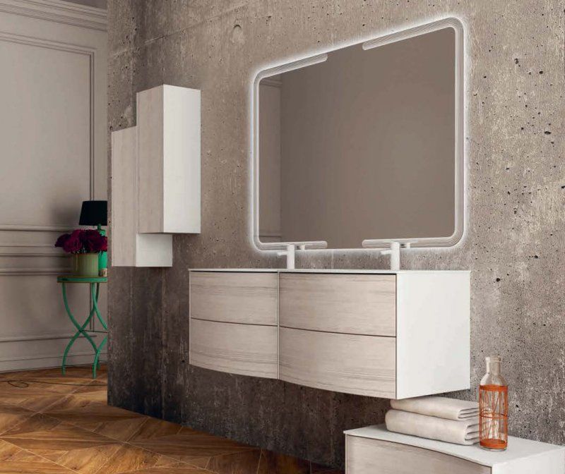 Зеркало CEZARES со встроенной LED подсветкой