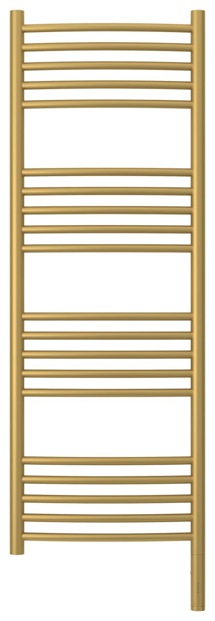 Полотенцесушитель электрический "БОГЕМА 3.0" 1200х400 / МЭМ правый (Матовое золото)