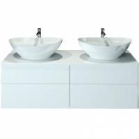 Тумба с раковиной Orange Otto 130 Ot-130TuMDF+G56 Белая