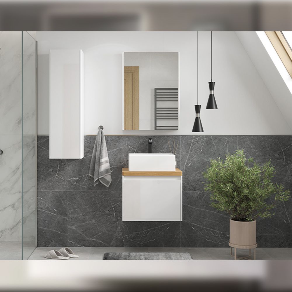 Столешница Velvex Klaufs 60 без отверстий, Invisible Line