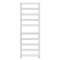 Электрический полотенцесушитель Grota Calore 527х1500 Хром