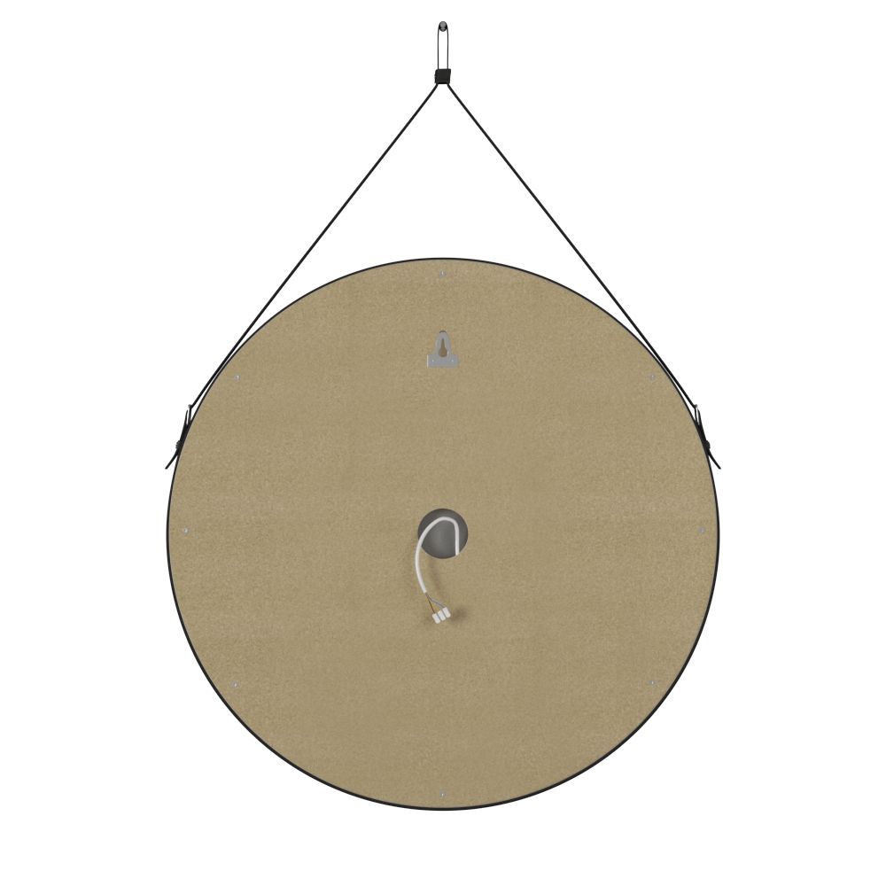 Viken Black Зеркало с LED подсветкой, D650