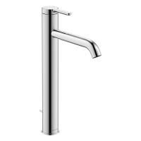 Duravit C.1 Смеситель для раковины на 1 отв. высокий h=322 мм, с донным клапаном, излив 166мм, цвет: хром