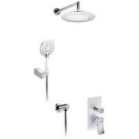 Душевая система WasserKRAFT Aller A16067WHITE Белый Хром