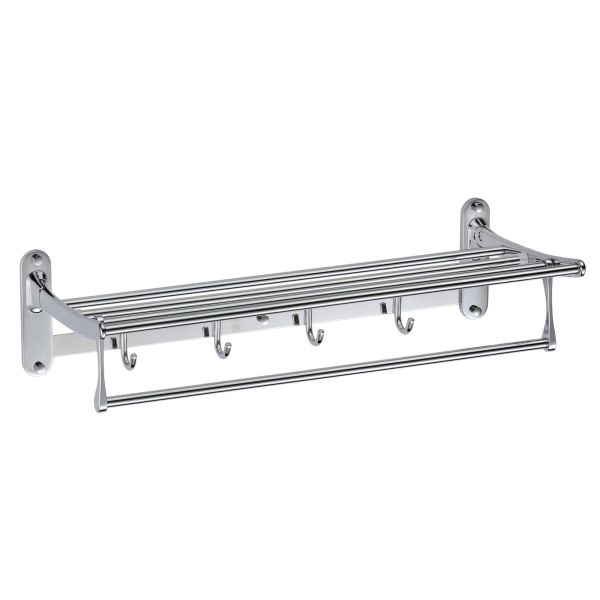 Полка для полотенец Savol S-005099, хром