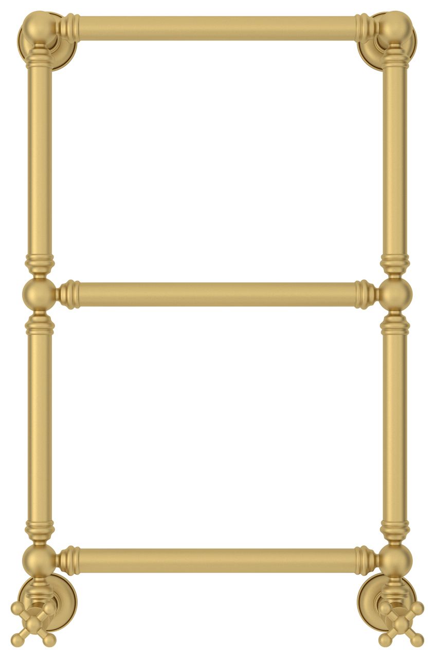 Полотенцесушитель водяной "Ренессанс 1304" 660х400 (Матовое ЗОЛОТО)