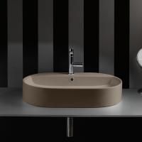 Kerasan Ciotola Раковина-чаша 65х40хh12см, с 1отв., с переливом, цвет: Nocciola