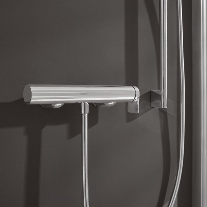 Смеситель для душа, Hansgrohe, Vivenis, тип открывания воды-однорычажный, тип регулирования воды-керамический картридж, монтаж-настенный, отверстия для монтажа-2, цвет-хром Смеситель для душа, Hansgrohe, Vivenis, тип открывания воды-однорычажный, тип регулирования воды-керамический картридж, монтаж-настенный, отверстия для монтажа-2, цвет-хром