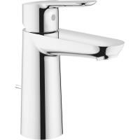 Смеситель для раковины GROHE BauEdge с донным клапаном, M-Size, хром (23758000) Смеситель для раковины GROHE BauEdge с донным клапаном, M-Size, хром (23758000)
