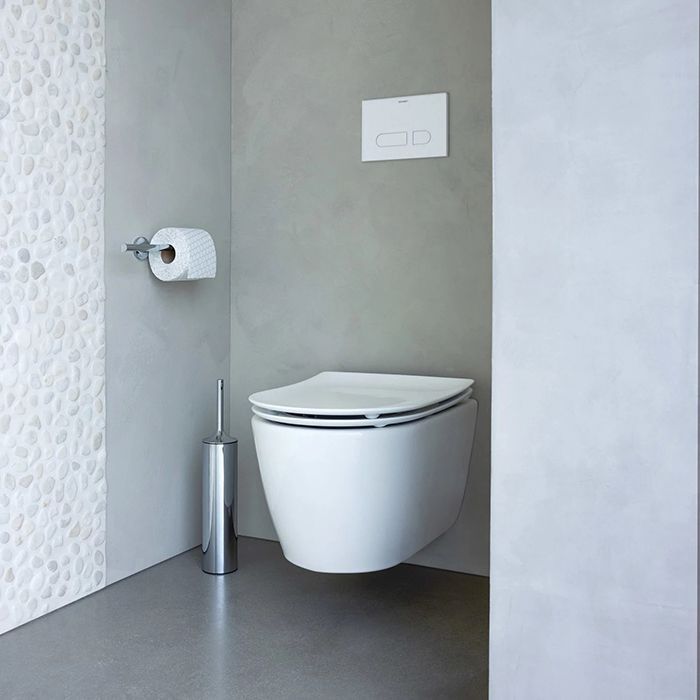 Duravit Soleil by Starck Унитаз подвесной 370х480мм, безободковый, Weiß Hochglanz, HyG, цвет белый