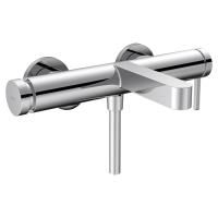 Смеситель для ванны и душа, Hansgrohe, Finoris, тип открывания воды-однорычажный, тип регулирования воды-керамический картридж, монтаж-настенный, отверстия для монтажа-2, вынос излива, мм-194, тип излива-неподвижный, цвет-хром Смеситель для ванны и душа, Hansgrohe, Finoris, тип открывания воды-однорычажный, тип регулирования воды-керамический картридж, монтаж-настенный, отверстия для монтажа-2, вынос излива, мм-194, тип излива-неподвижный, цвет-хром
