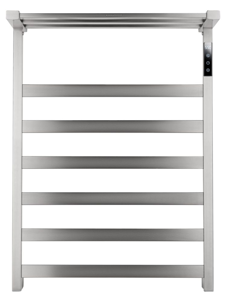 Полотенцесушитель электрический WONZON & WOGHAND FRANKFURT, Брашированный никель (WW-A1026-BR)