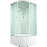 Душевая кабина Erlit Comfort ER2509TP 90x90 с гидромассажем профиль Матовый хром стекло матовое Душевая кабина Erlit Comfort ER2509TP 90x90 с гидромассажем профиль Матовый хром стекло матовое