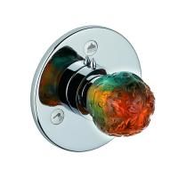 THG FLORE Переключатель встраиваемый, внешняя часть, цвет хром THG FLORE Переключатель встраиваемый, внешняя часть, цвет хром