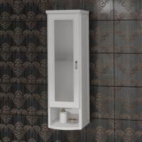 Шкаф подвесной одностворчатый Клио левый Opadiris Белый матовый