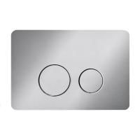 TECEspring Панель смыва с двумя круглыми клавишами, пластиковая, нержавеющая сталь