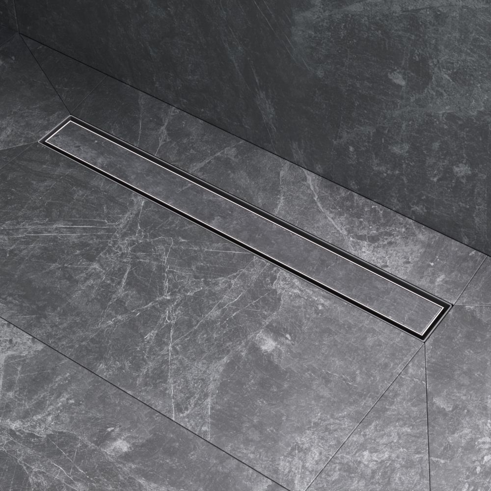 W01SC-U11-060-04SB MasterFlow Трап для душа линейный универс затвор Tile 60см цвет сталь мат W01SC-U11-060-04SB MasterFlow Трап для душа линейный универс затвор Tile 60см цвет сталь мат