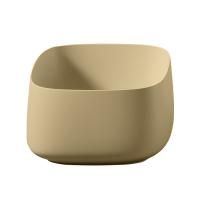 Artceram COGNAC Раковина накладная 43x43 см, цвет: giallo zinco Artceram COGNAC Раковина накладная 43x43 см, цвет: giallo zinco
