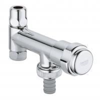 Вентиль угловой для подключения GROHE 3/8 дюйма, хром (41030000) Вентиль угловой для подключения GROHE 3/8 дюйма, хром (41030000)