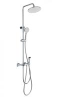 Душевая система с техническим душем и термостатом WONZON & WOGHAND, Хром (WW-B3097-A-CR)