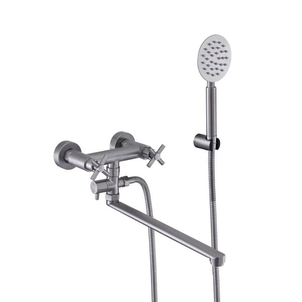 Смеситель для ванны FASHUN A52228, сатин