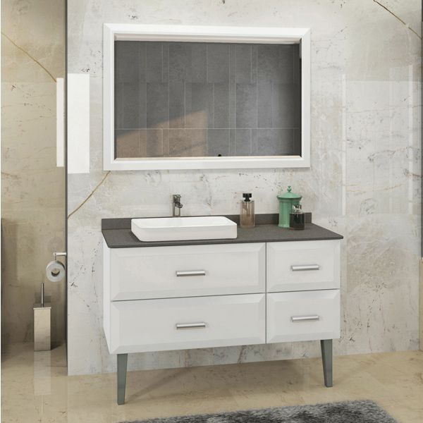 Зеркало Comforty Империя 120 4143506 Белое