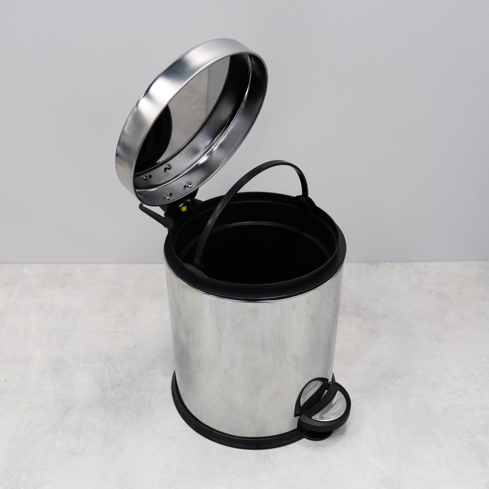 Ведро для мусора FIXSEN HOTEL FX-34024M, хром