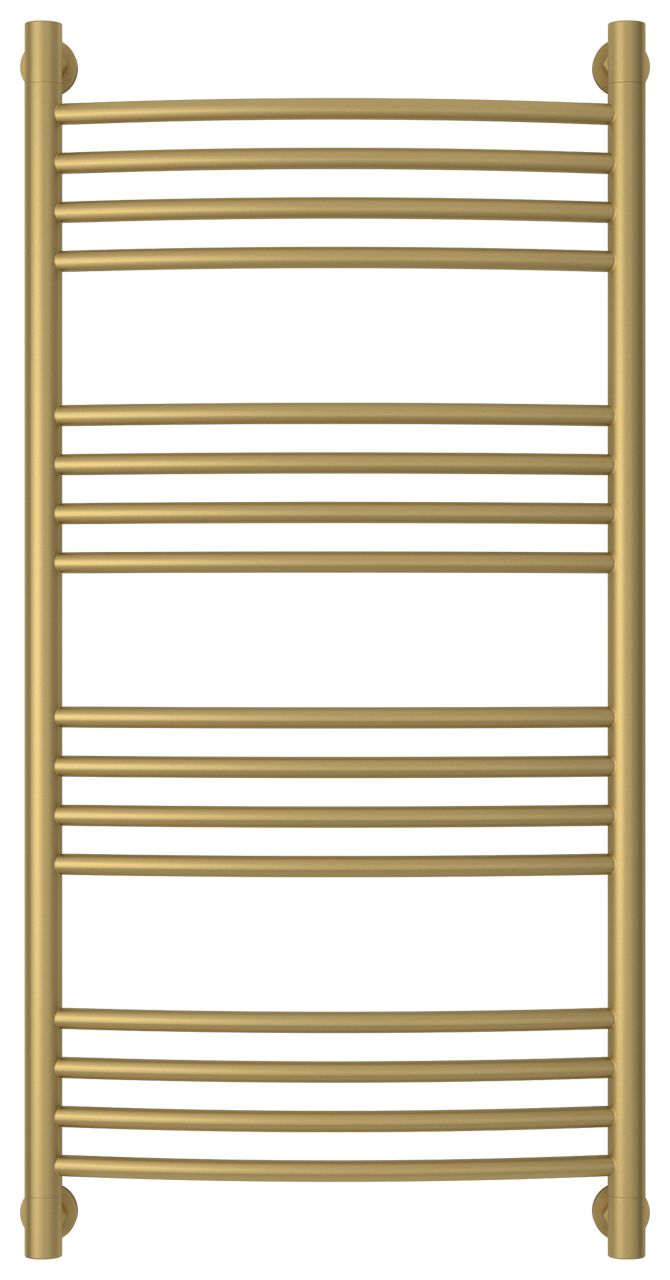 Полотенцесушитель водяной "Богема+" 1000х500 (Матовое ЗОЛОТО)