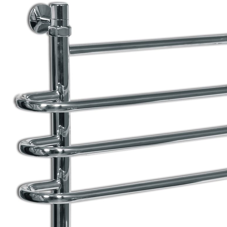 Водяной полотенцесушитель Ника Mix Вираж ЛП 80x50 Хром
