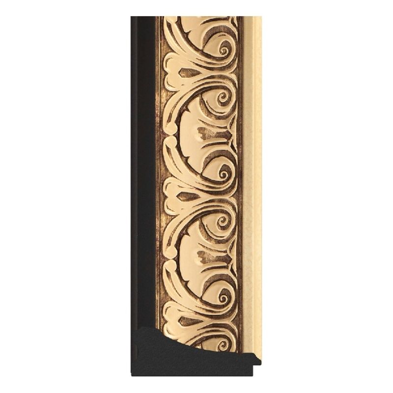 Зеркало Evoform Exclusive-G 107х80 Барокко золото