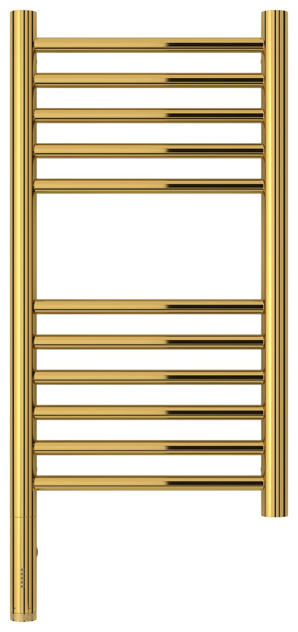 Полотенцесушитель электрический "БОГЕМА 3.0" прямая 600х300 / МЭМ левый (Золото)
