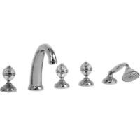 Смеситель на борт ванны Migliore Cristalia ML.CRS-3780 Хром Смеситель на борт ванны Migliore Cristalia ML.CRS-3780 Хром