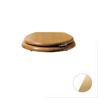 Devon Oxford Сиденье  для унитаза MDF, цвет белый глянцевый, петли золото светлое, микролифт