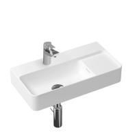 Комплект 4 в 1 Lavinia Boho Bathroom Sink 21510262, накладная фарфоровая раковина 60 см, смеситель, латунный сифон, донный клапан quick-clac