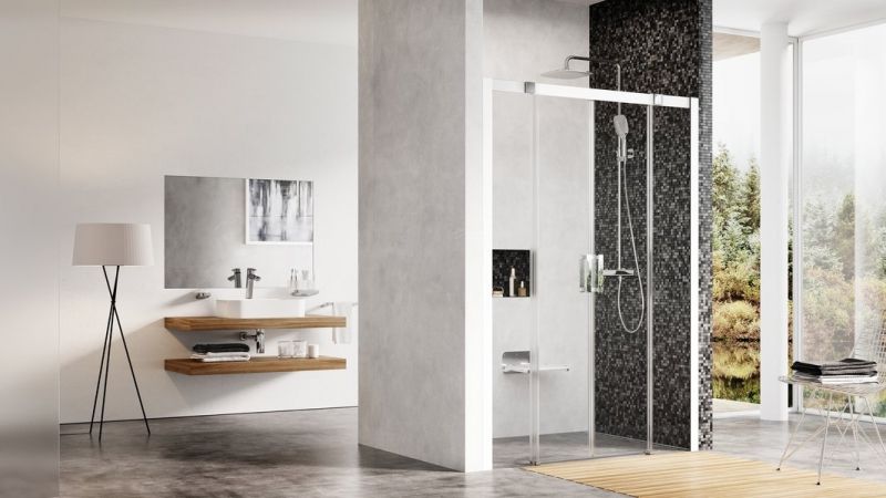 Душевая дверь Ravak Matrix MSD4-180 0WKY0100Z1 профиль Белый стекло Transparent Душевая дверь Ravak Matrix MSD4-180 0WKY0100Z1 профиль Белый стекло Transparent