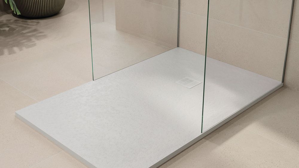 Zenon Smart Korvit, поддон из искусственного камня с покрытием Gel Coat 100х100, цвет Perla (жемчужный), артикул 4000.000.000.000.18789