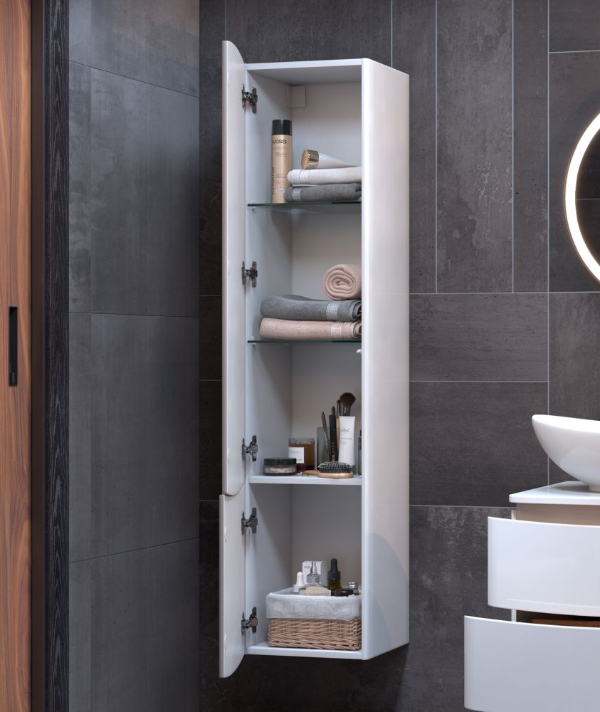 Пенал (35см) VIGO Cosmo pp.COS.35, белый, артикул pp.COS.35