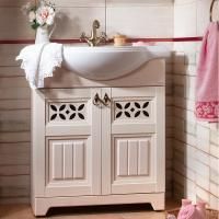 Тумба под раковину Бриклаер Кантри 80 Бежевый дуб прованс