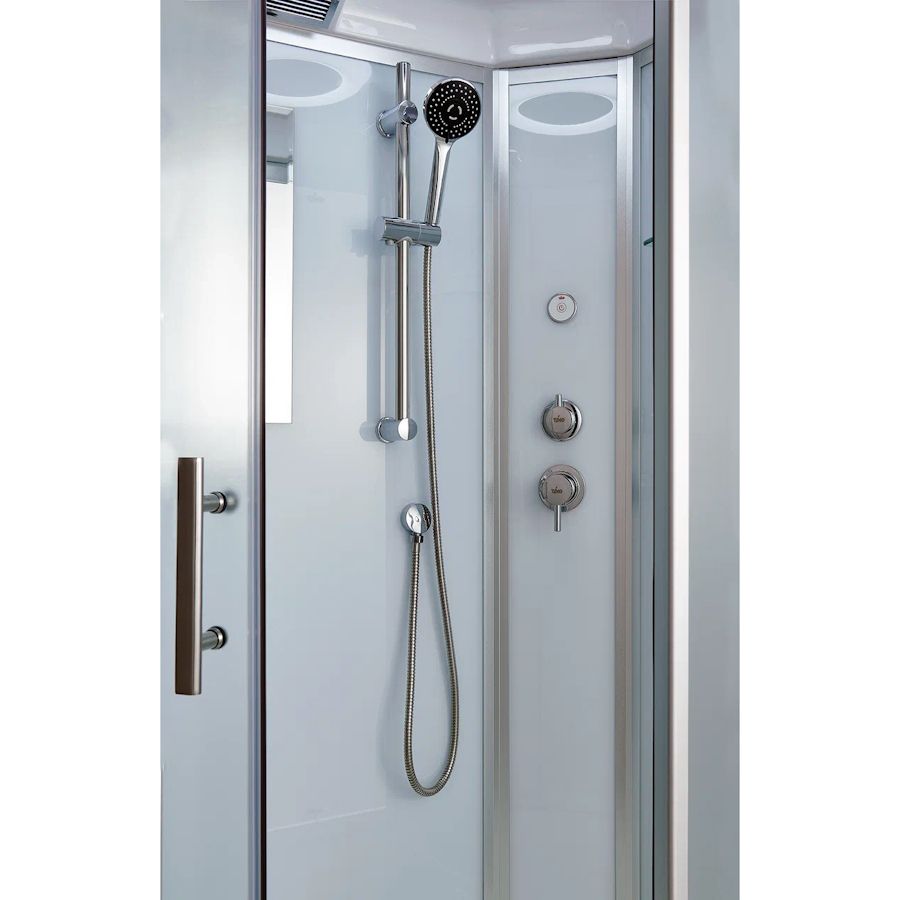 Душевая кабина (душевой бокс) Timo Standart Silver Fabric T-6650SF, 150x88x220, артикул T-6650SF