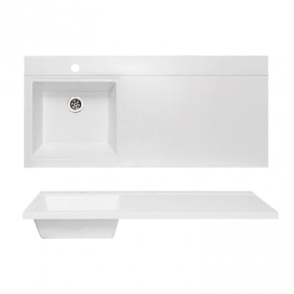 Умывальник Runo мебельный Гамма 105 лайт правое крыло (00-00001119)