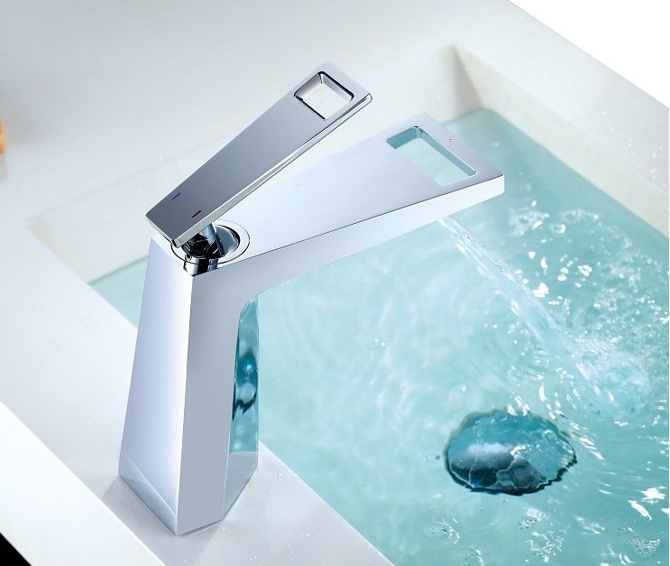 Смеситель для раковины Bronze de Luxe Quadro A919 Хром, артикул A919