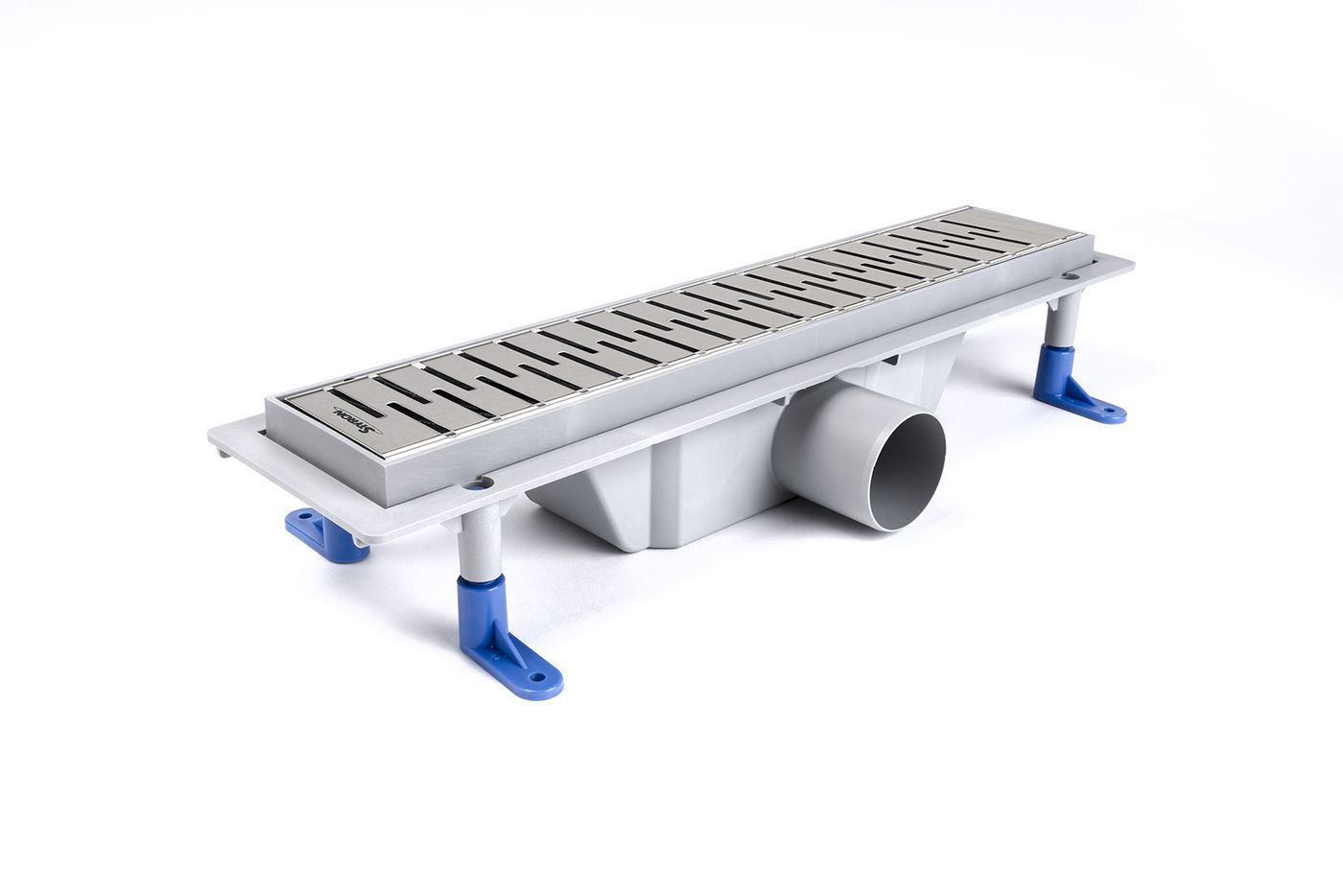 Душевой уголок Ambassador Kingston 14011102-ST2, квадратный, линейный трап, 90х90