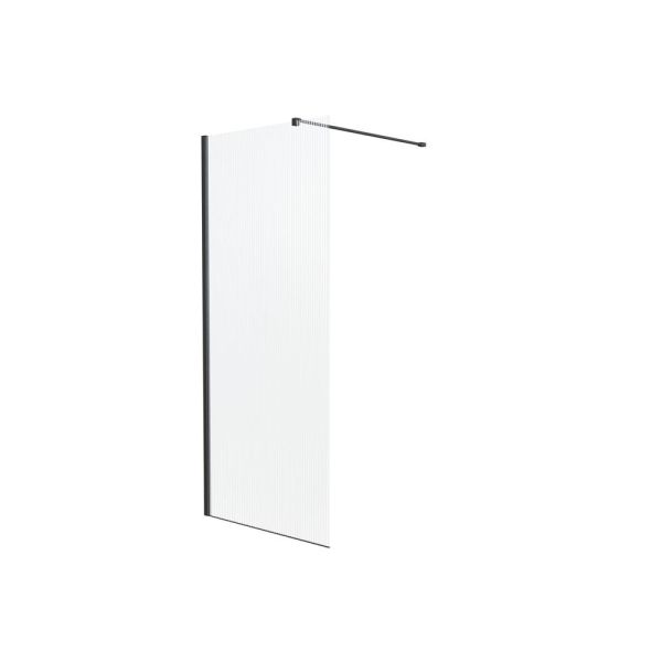 Душевая перегородка Knotlor WI090CG1GM 90х200, оружейная сталь