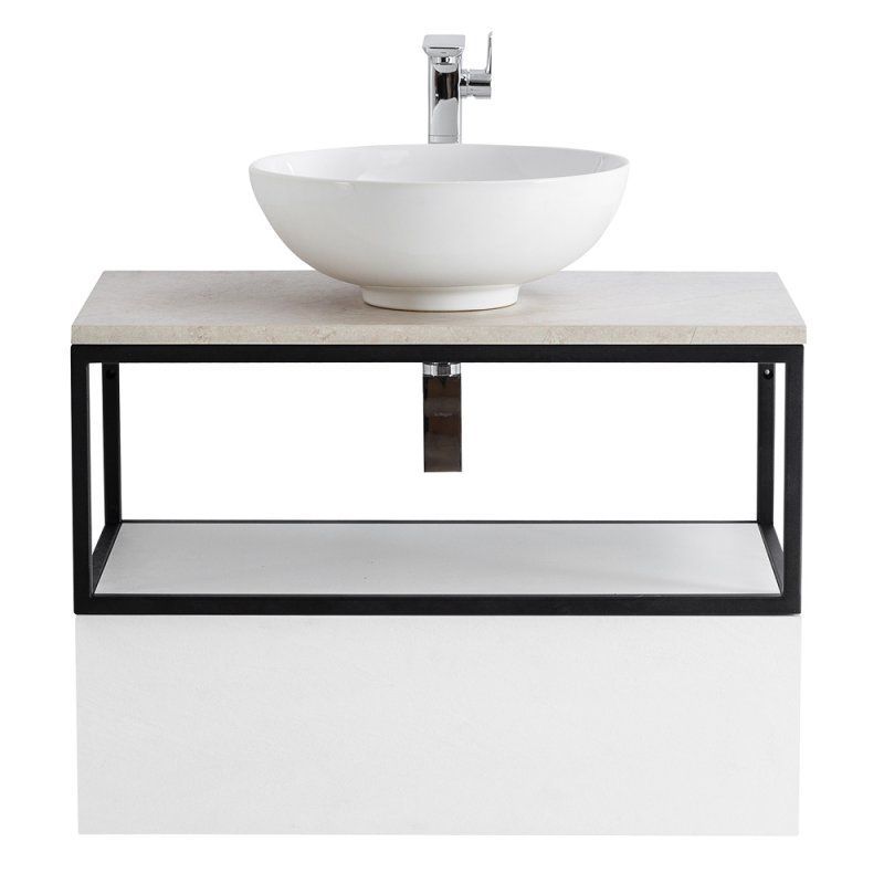 Мебель для ванной CEZARES CADRO 80, артикул CADRO-80-MENS-BIANCO